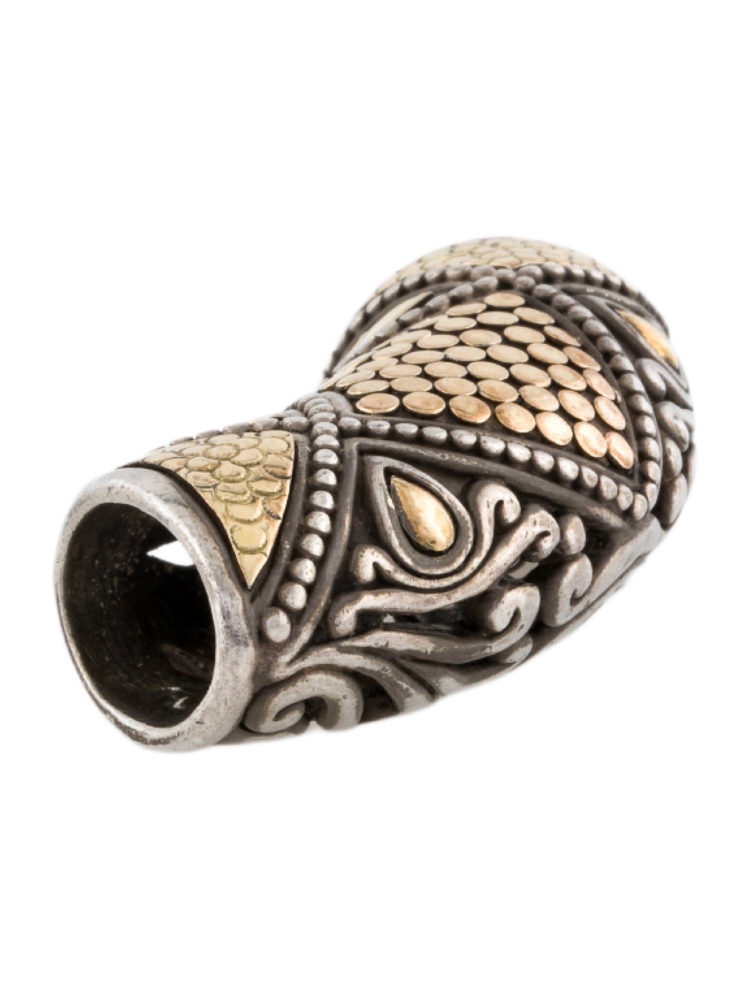 John Hardy Two-Tone Dot Slide Pendant