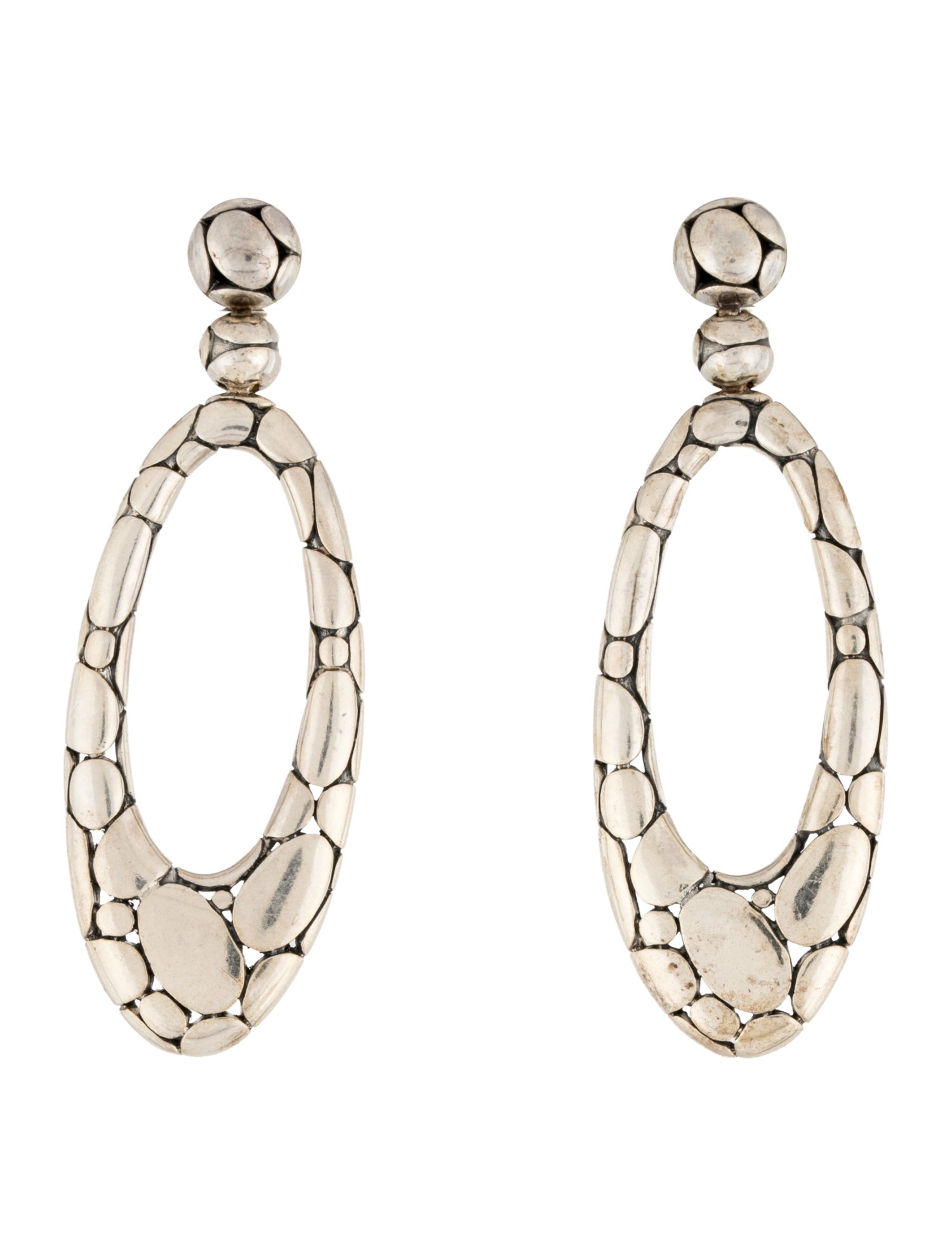 John Hardy Dot Drop Earrings