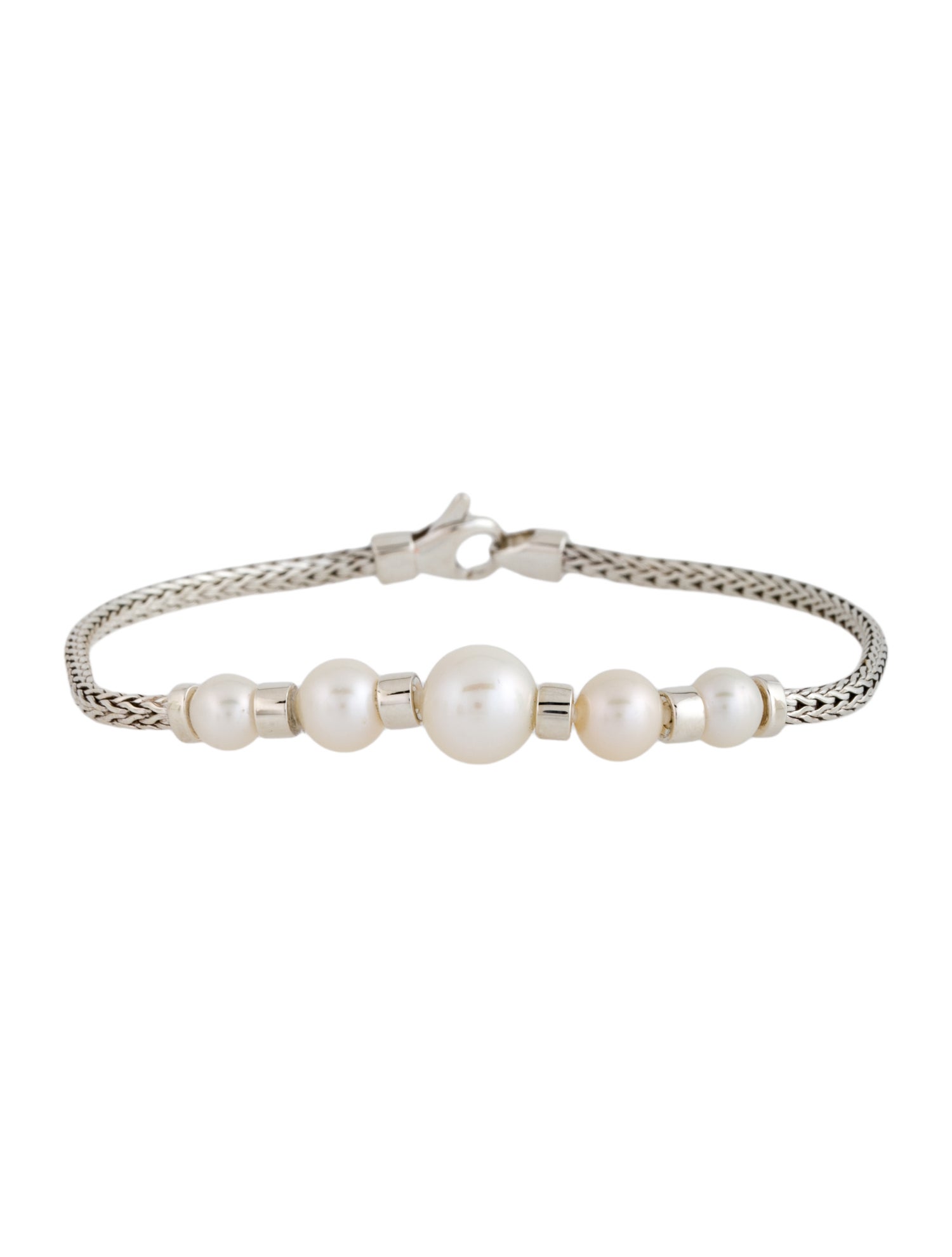 John Hardy Pearl Essential Station Bracelet