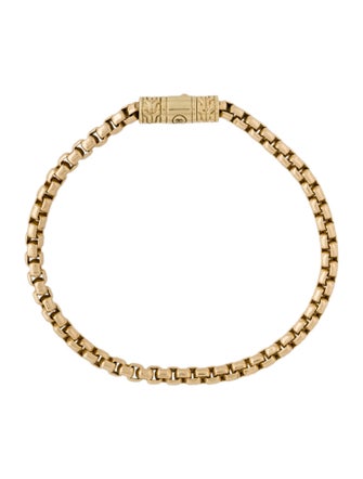 John Hardy 18K Box Chain Link Bracelet