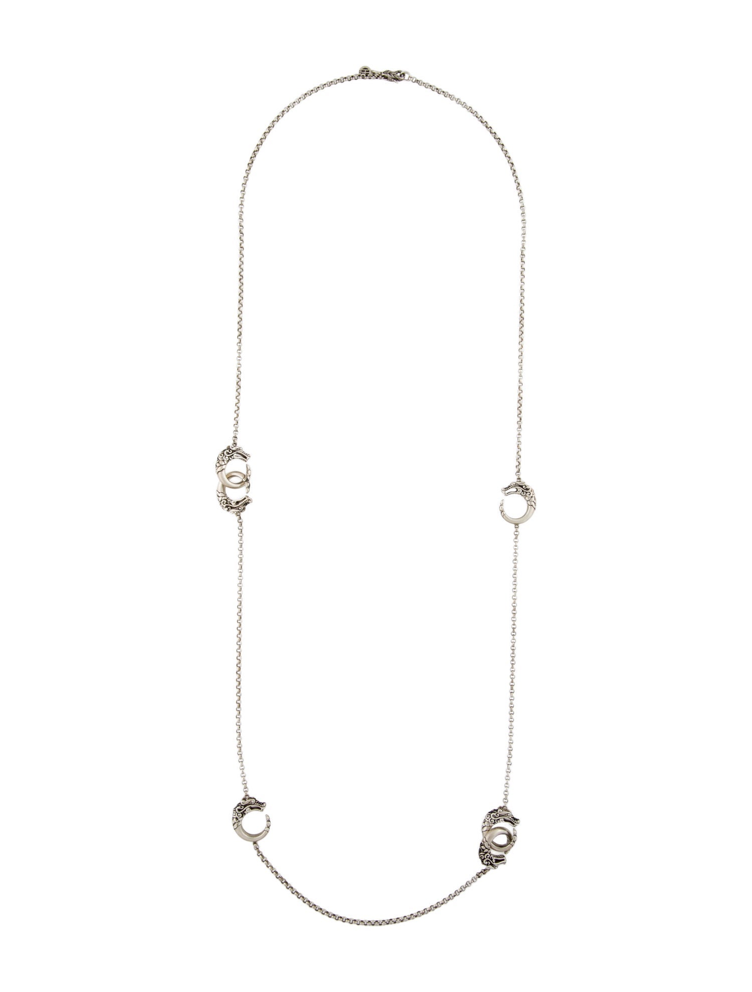 John Hardy Spinel Legends Naga Station Necklace