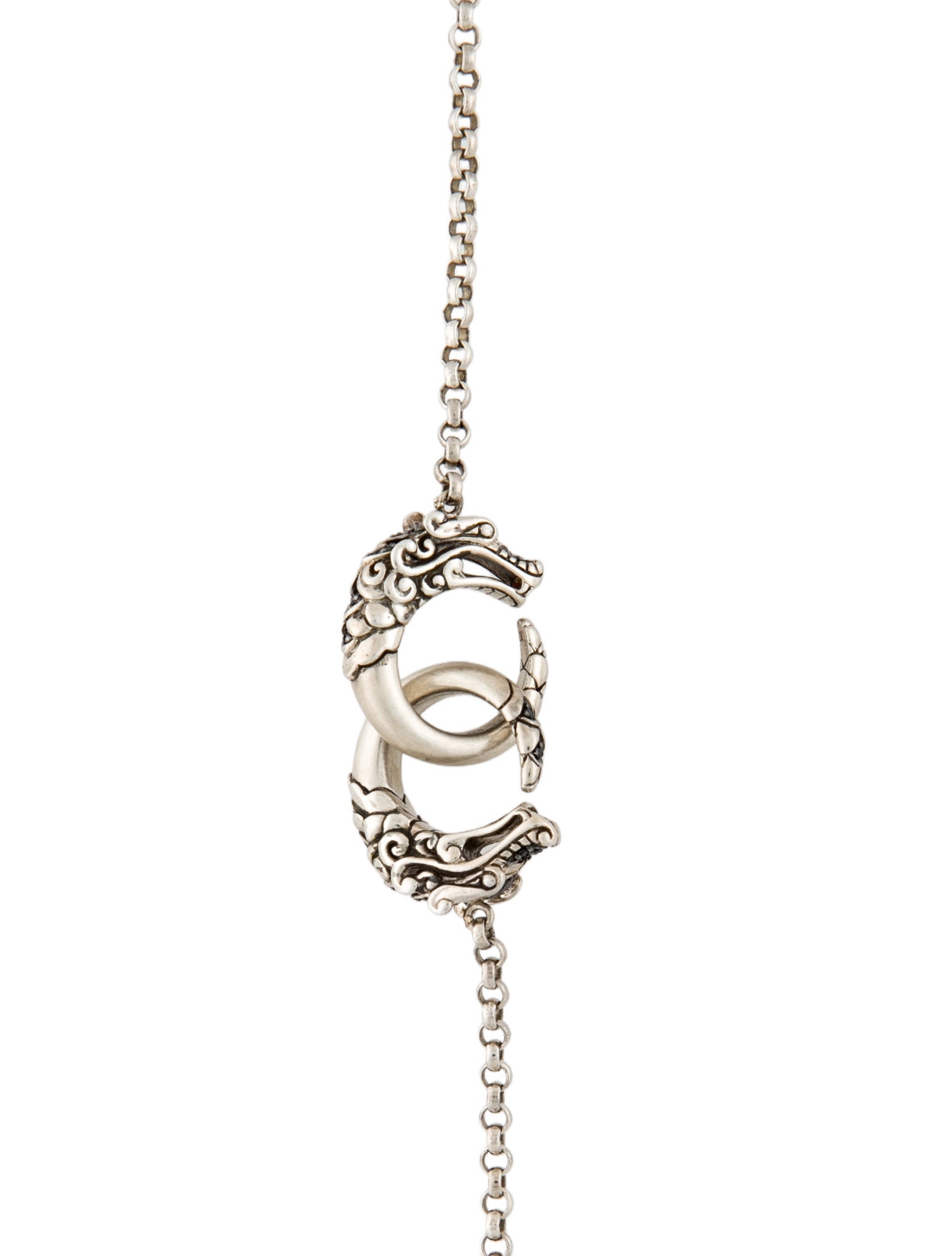 John Hardy Spinel Legends Naga Station Necklace