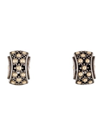 John Hardy Two-Tone Jaisalmer Clip-On Earrings