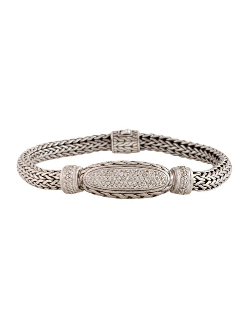 John Hardy Diamond Classic Chain Bracelet