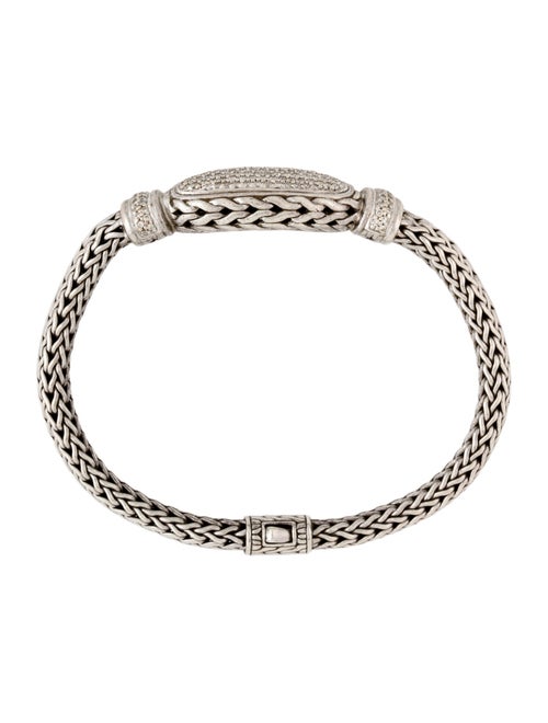 John Hardy Diamond Classic Chain Bracelet