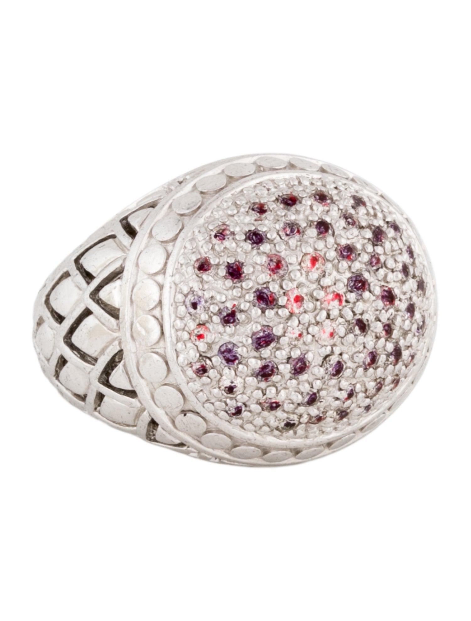 John Hardy Diamond Naga Dome Cocktail Ring