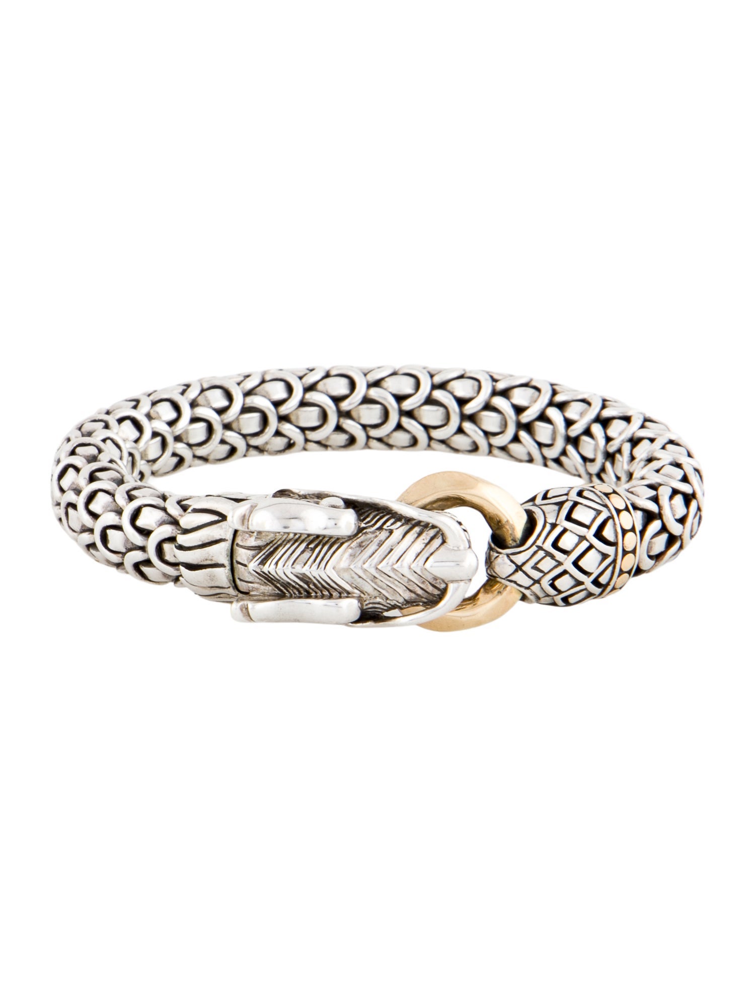 John Hardy Two-Tone Legends Naga Bangle Bracelet
