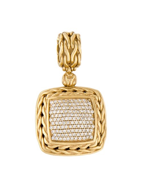 John Hardy 18K Diamond Pendant