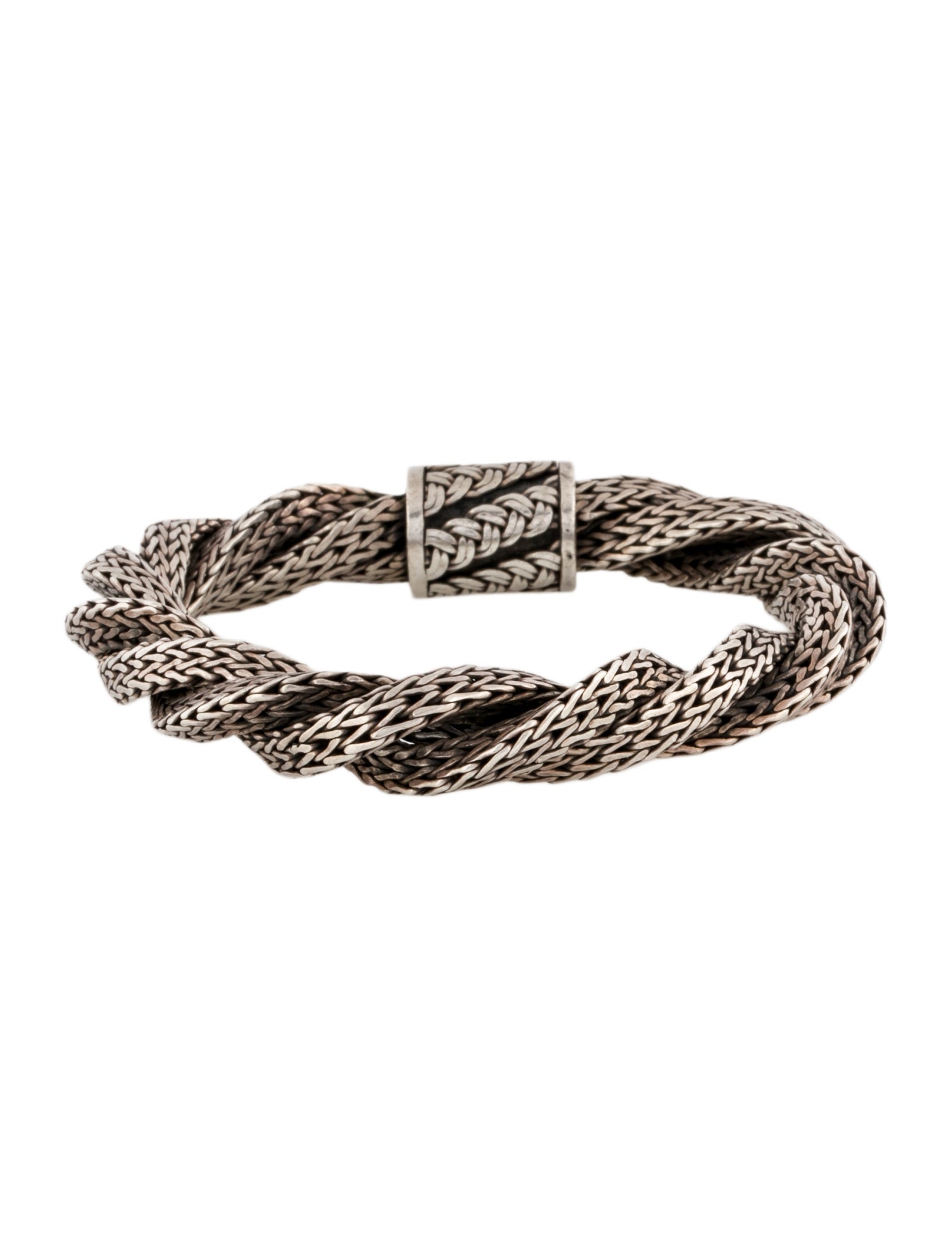 John Hardy Twisted Chain Bracelet