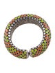 John Hardy Enamel Dot Flex Cuff Bracelet