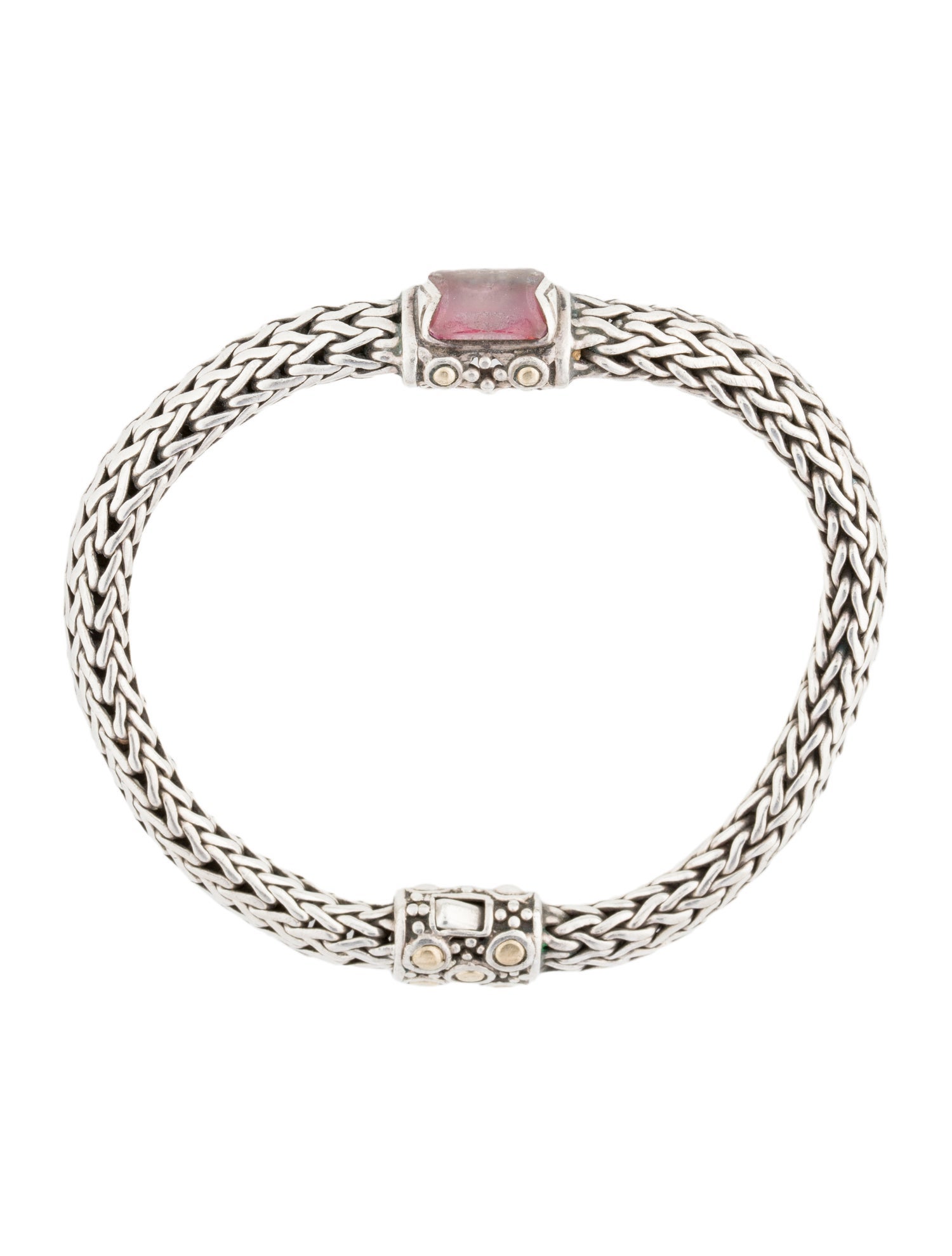 John Hardy Coated Topaz Link Bracelet