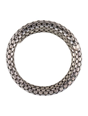 John Hardy Dot Coil Wrap Bracelet
