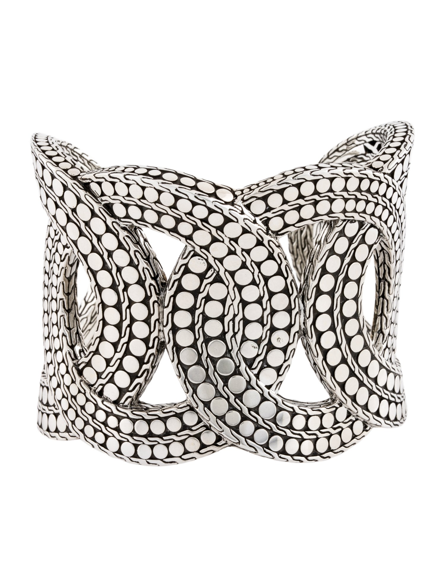 John Hardy Dot Cuff Bracelet