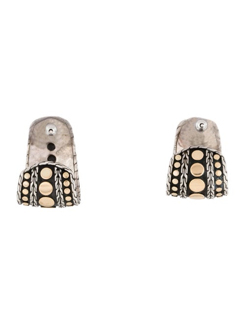 John Hardy Dot J Hoop Earrings