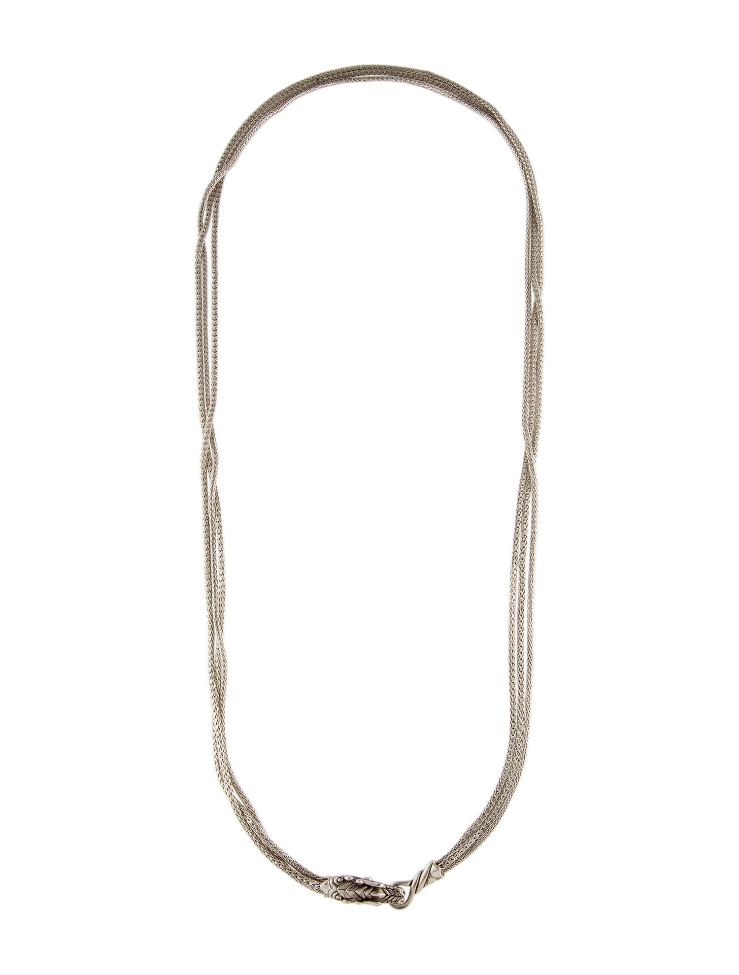 John Hardy Sapphire Legends Naga Multi Chain Necklace