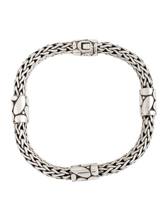 John Hardy Kali Pebble Station Bracelet