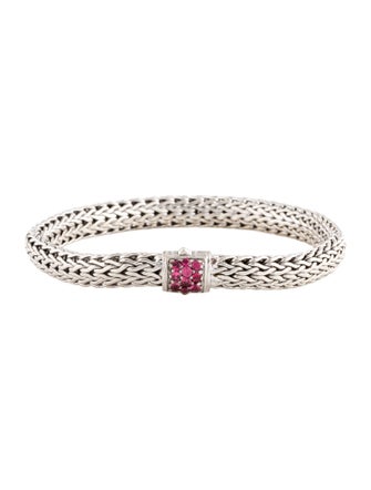 John Hardy Spinel Classic Chain Bracelet