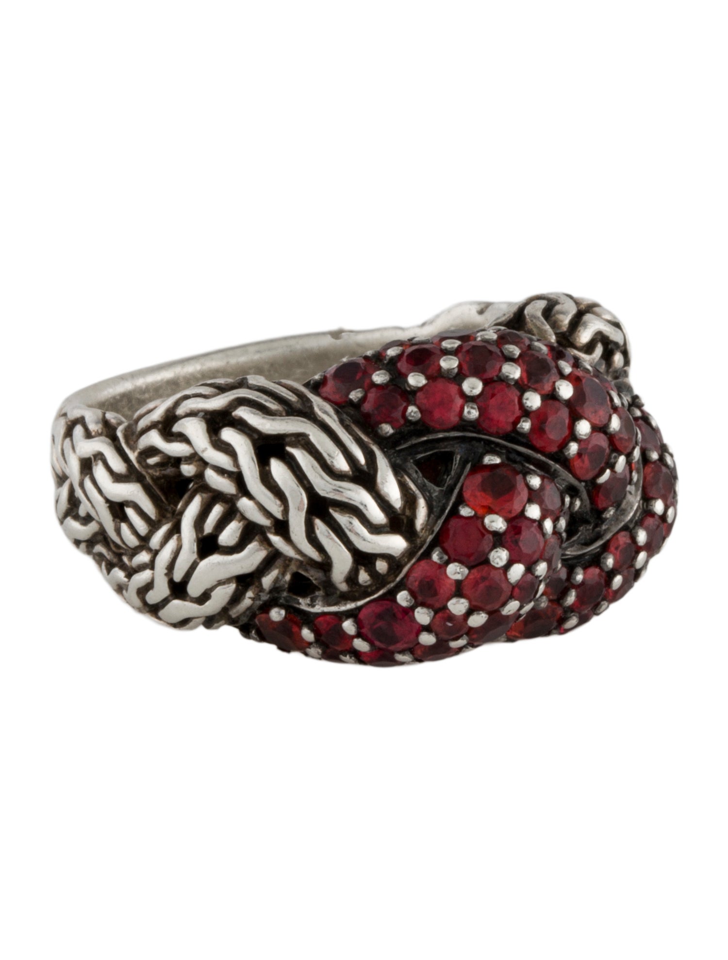 John Hardy 2.24ctw Sapphire Lava Classic Chain Band