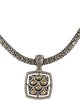 John Hardy Two-Tone Naga Pendant Necklace