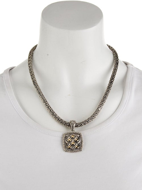 John Hardy Two-Tone Naga Pendant Necklace