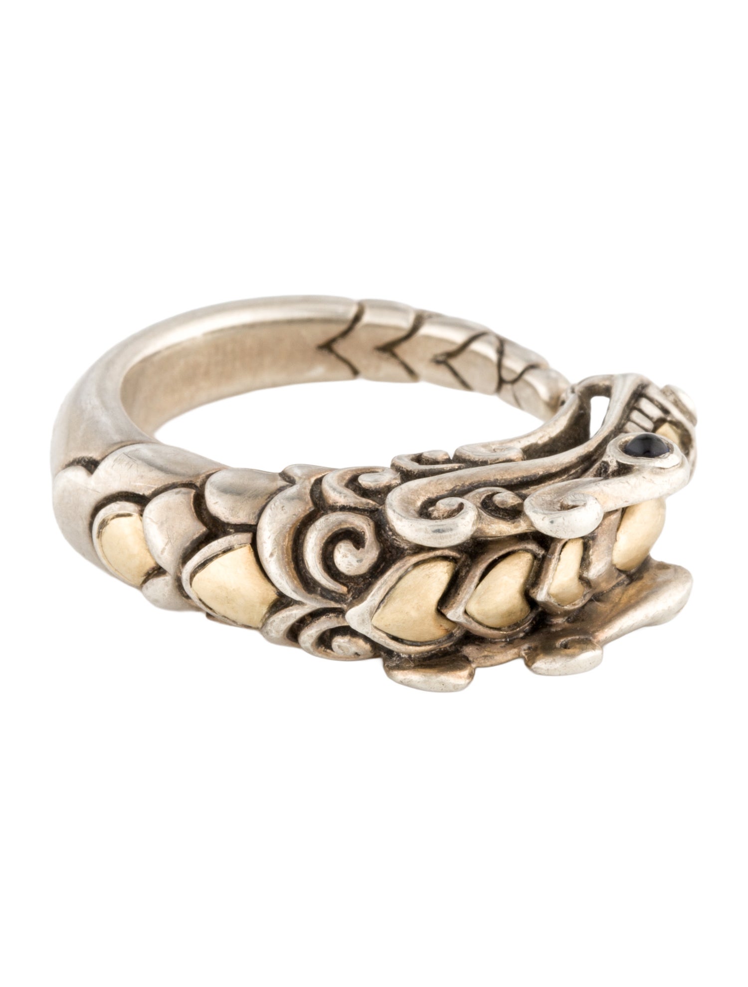 John Hardy Sapphire Legends Naga Ring