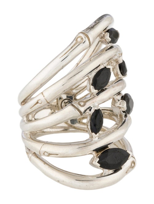 John Hardy Spinel Bamboo Statement Ring