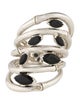 John Hardy Spinel Bamboo Statement Ring