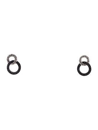 John Hardy Spinel Interlinking Stud Earrings