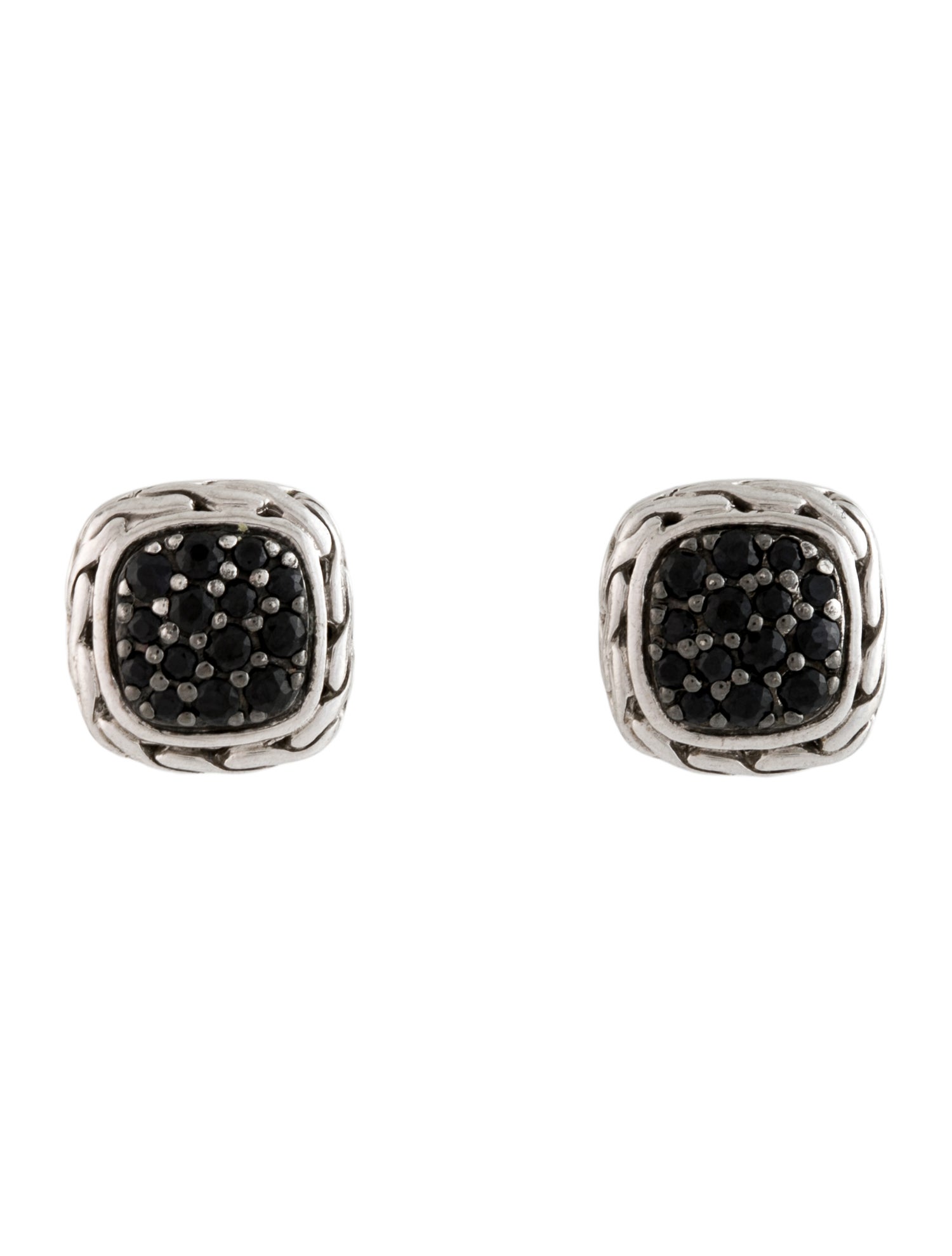 John Hardy Sapphire Stud Earrings