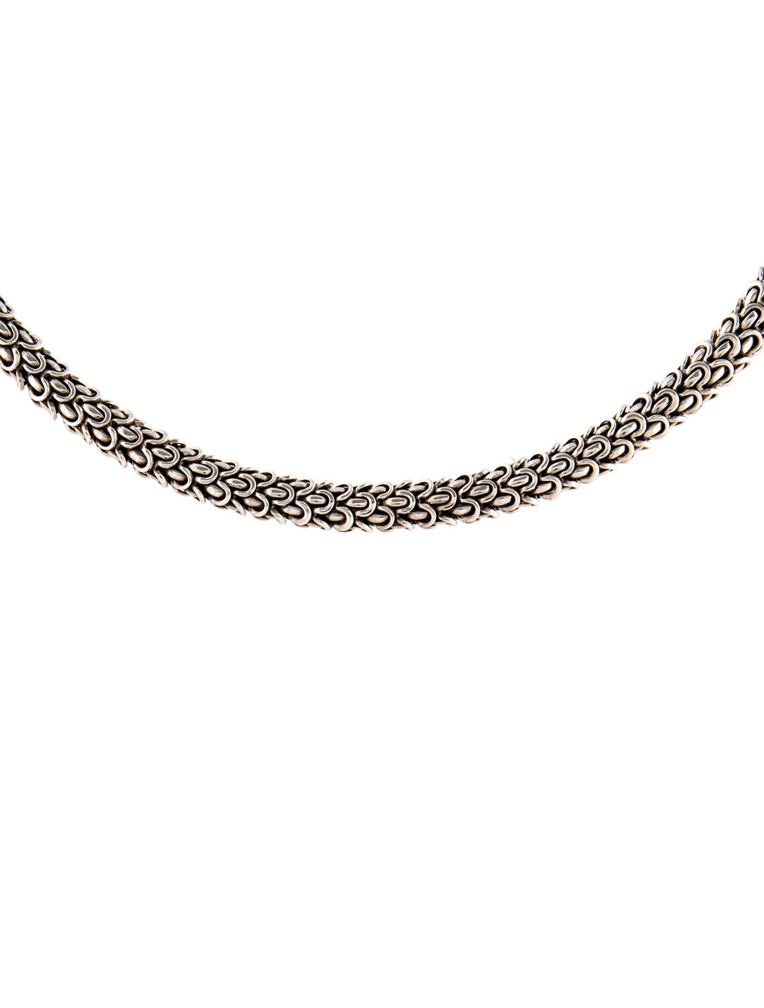 John Hardy Two-Tone Diamond Naga Chain Necklace