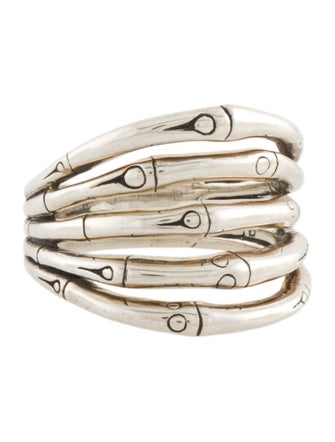 John Hardy Bamboo Wide Stack Ring