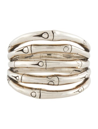 John Hardy Bamboo Wide Stack Ring