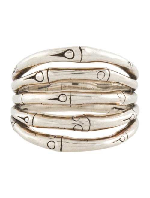 John Hardy Bamboo Wide Stack Ring