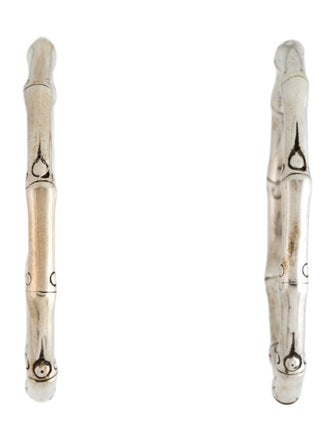 John Hardy Medium Bamboo Hoop Earrings