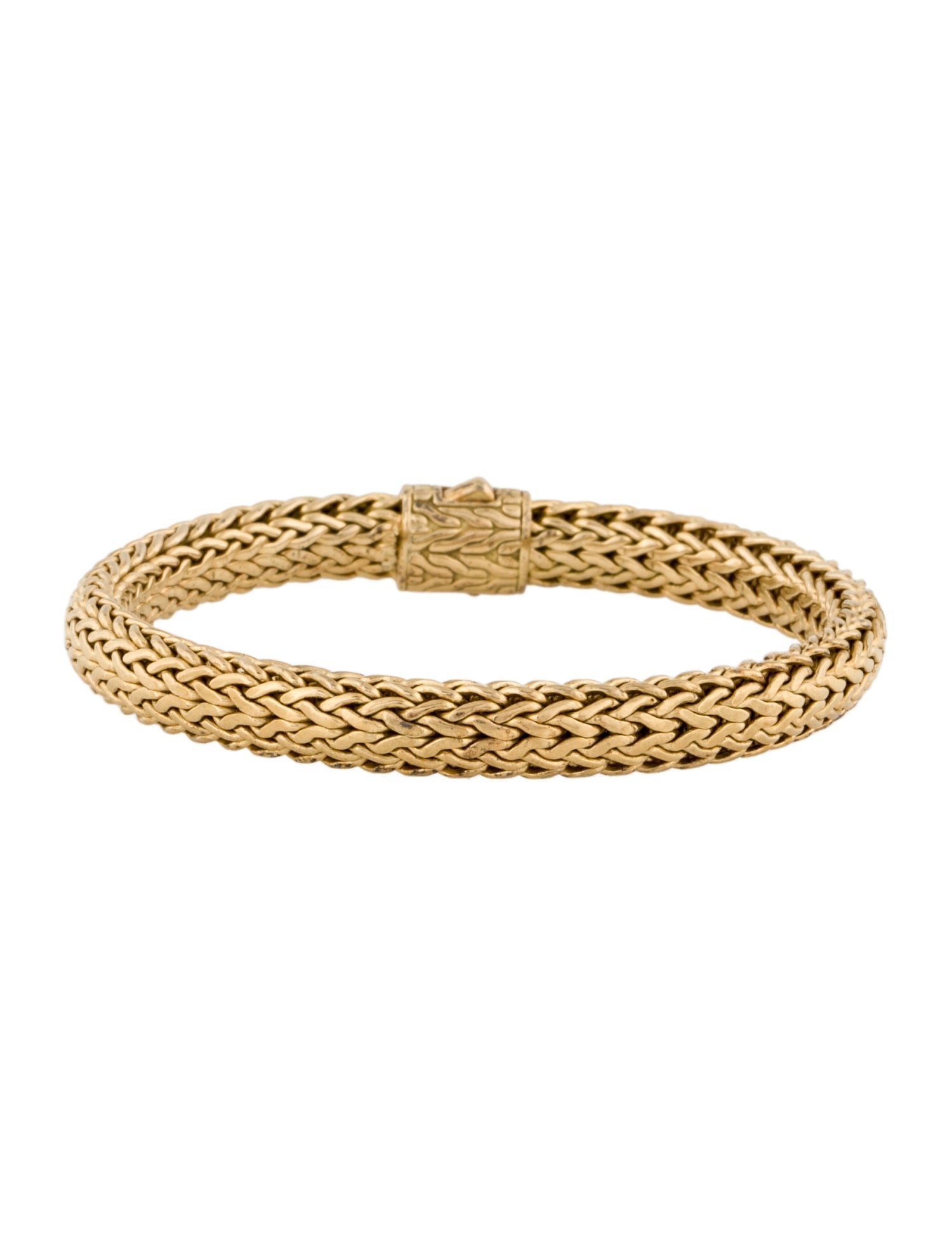 John Hardy 18K Icon Classic Chain Bangle Bracelet