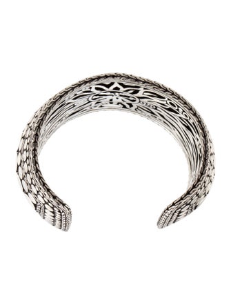 John Hardy Wide Dot Cuff Bracelet