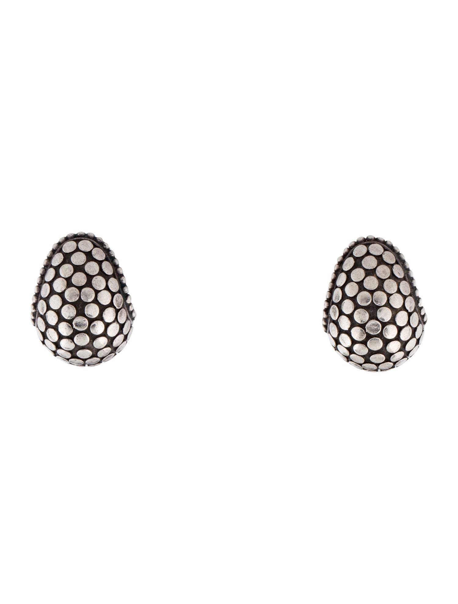 John Hardy Dot Buddha Belly Earrings