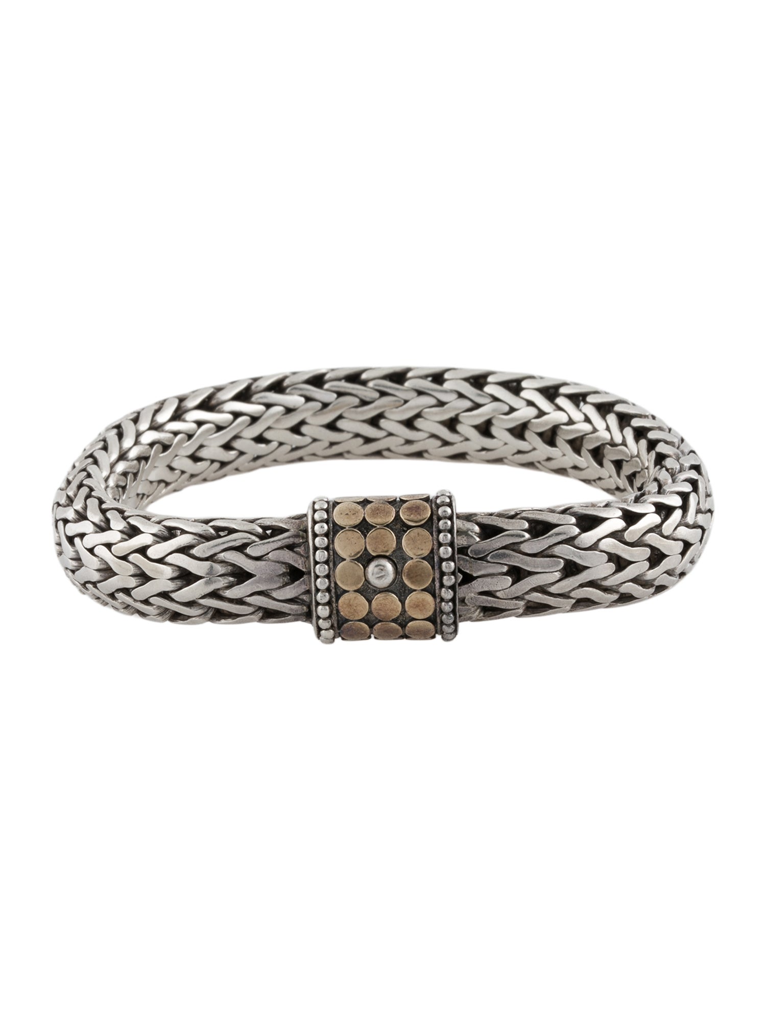 John Hardy Two-Tone Icon Dot Bracelet