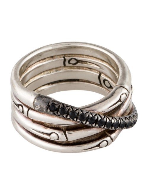 John Hardy Sapphire & Spinel Bamboo Band