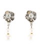 John Hardy Pearl Ayu Drop Earrings