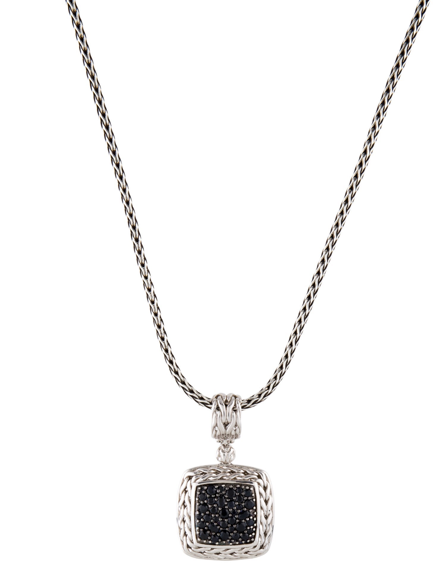 John Hardy Sapphire Classic Chain Pendant Necklace