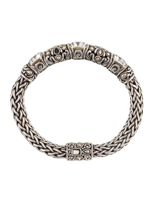 John Hardy Topaz Station Bracelet