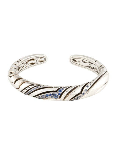 John Hardy Sapphire Kick Cuff Bracelet