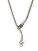 John Hardy Sapphire Legends Naga Lariat Necklace
