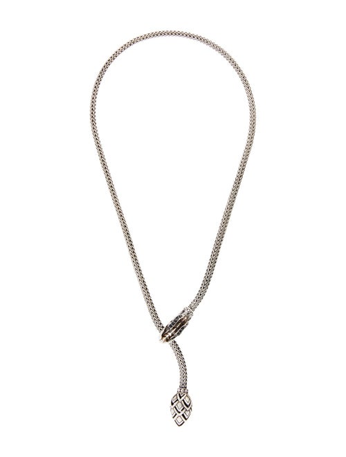 John Hardy Sapphire Legends Naga Lariat Necklace