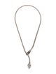 John Hardy Sapphire Legends Naga Lariat Necklace