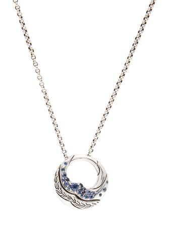 John Hardy Sapphire Lahar Pendant Necklace
