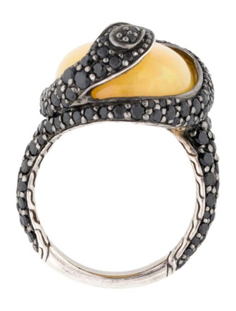 John Hardy Opal, Sapphire, & Spinel Cobra Ring