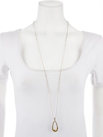 John Hardy Two-Tone Palu Pendant Necklace