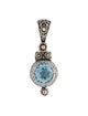 John Hardy Topaz & Diamond Pendant